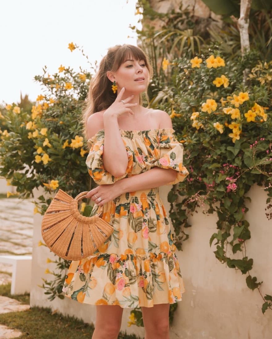 Cara Cara Sally Off The Shoulder Dress - Image 3