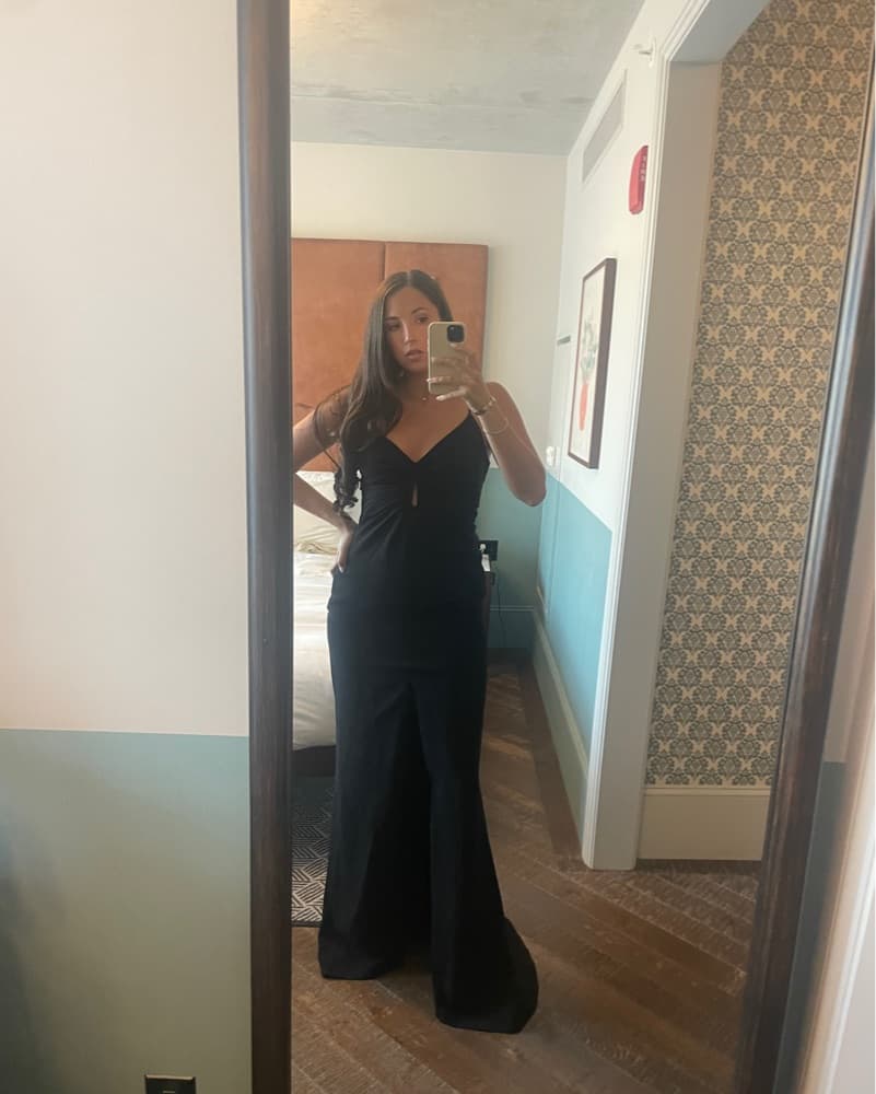 Cinq A Sept Black Mollie Gown - Image 1