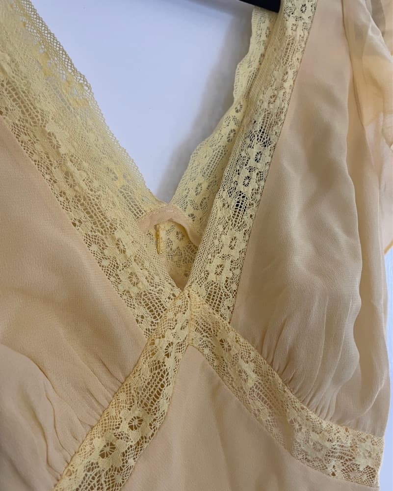Yellow Mini Dress - Image 3