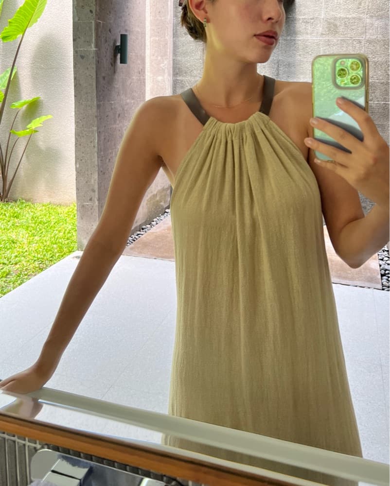 “La Troupe” Tulum Halter Maxi Dress  - Image 2