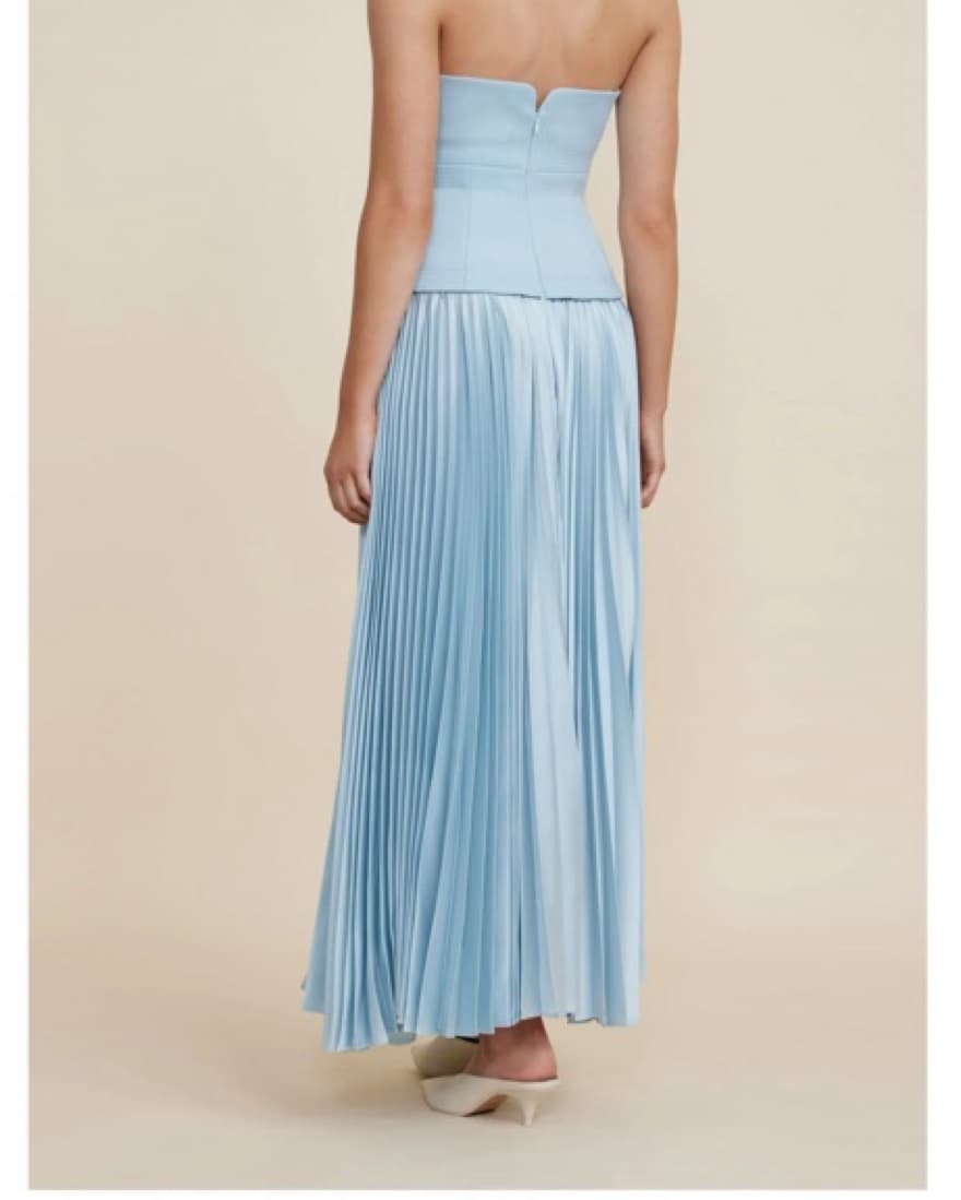 Acler Avonlea Blue Corset Dress - Image 5