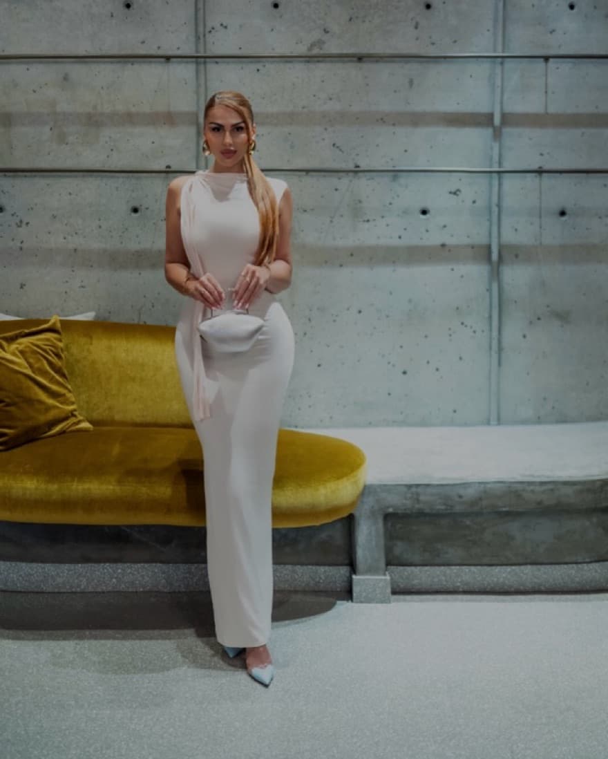 Maxi Ivory Dress - Image 1