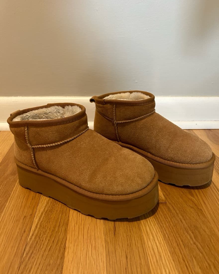 Cushionaire Platform Boots - Image 1