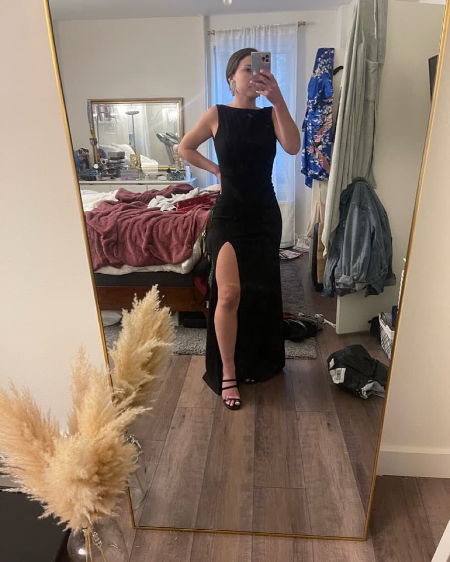 Black Tie Wedding Guest dress  - Image 2