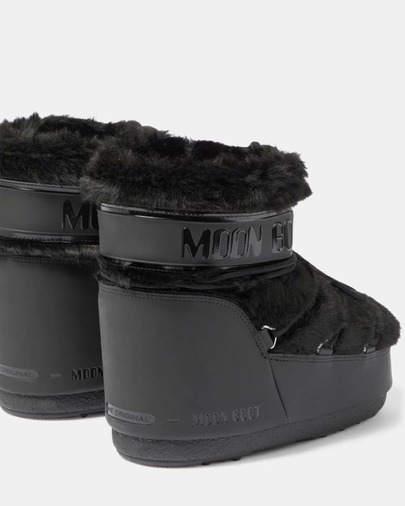 Moon Boot Icon Low Faux Fur Snow Boots  - Image 4