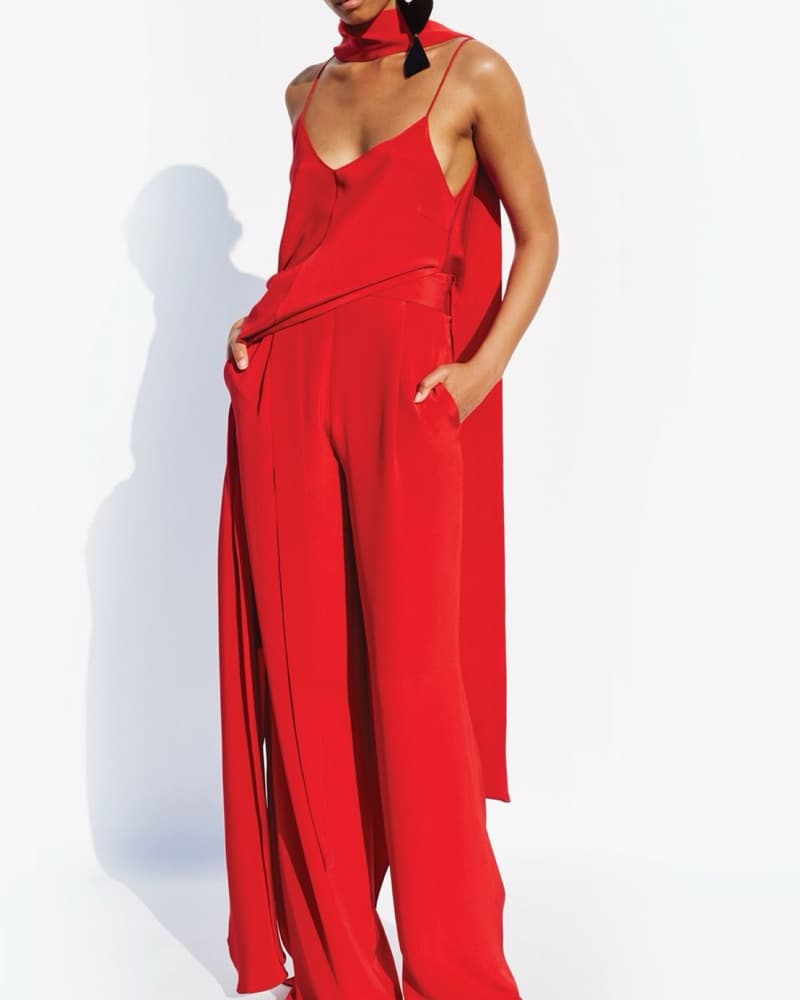 Juan Carlos Obando Fall 2016 Red Top - Image 1
