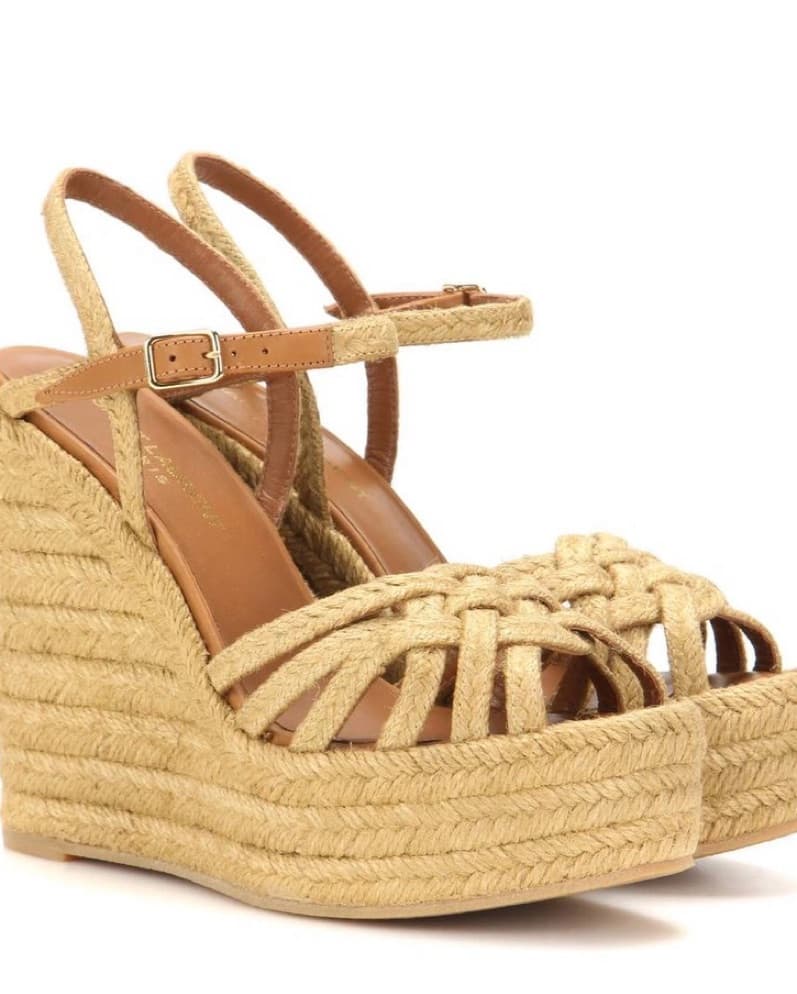 Saint Laurent Espadrille Wedge - Image 1