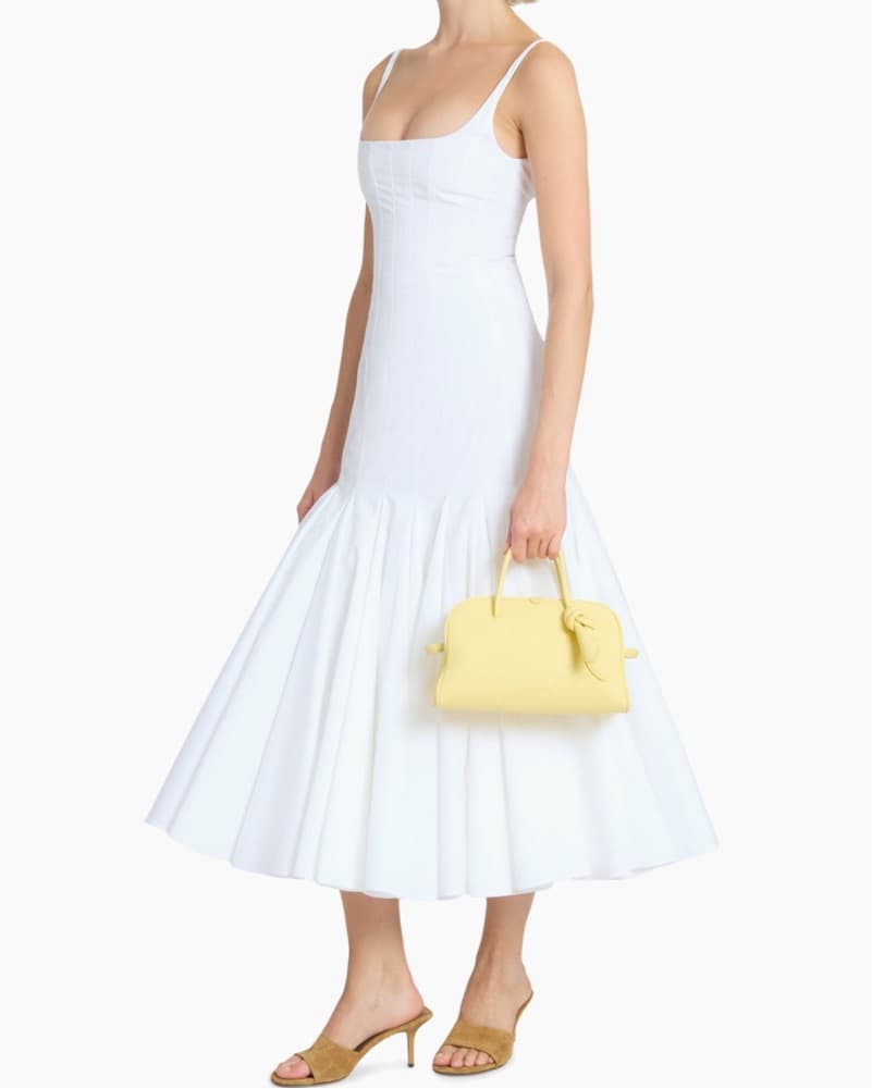Jacquemus Agave Drop Waist Dress - Image 6