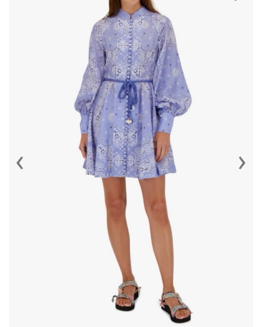 Zimmermann Short Long Sleeve Dress  - Image 3