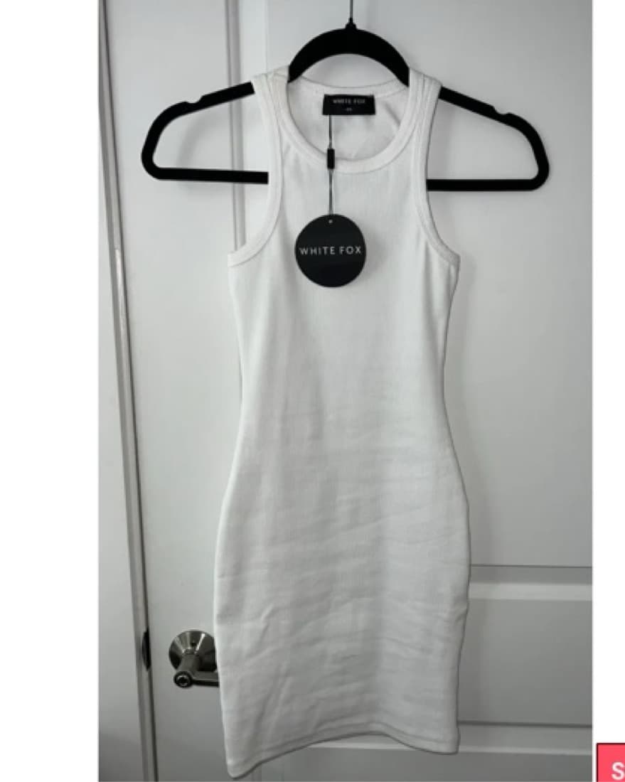 White Fox White Mini Dress - Image 2