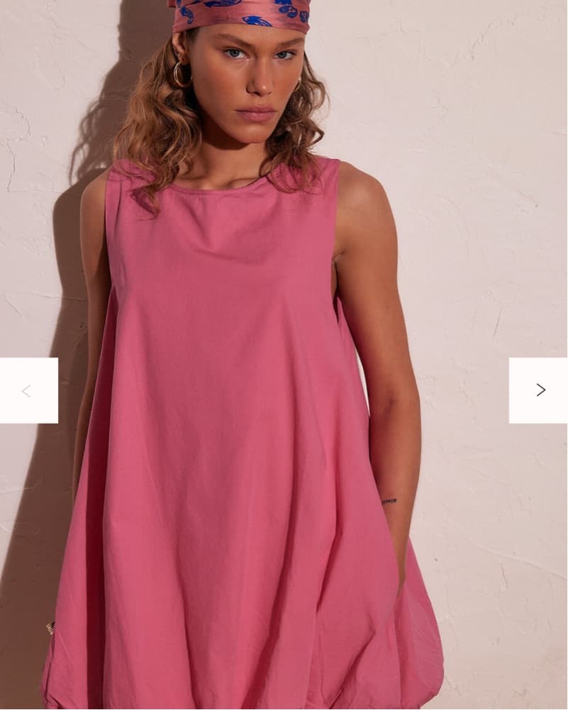 Free People Red Struttin Bubble Mini - Image 2