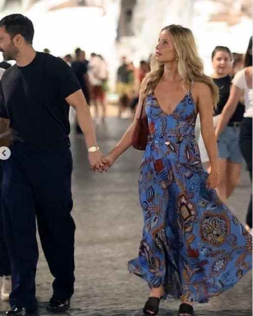 Farm Rio Blue Tapestry Maxi Dress - Image 6