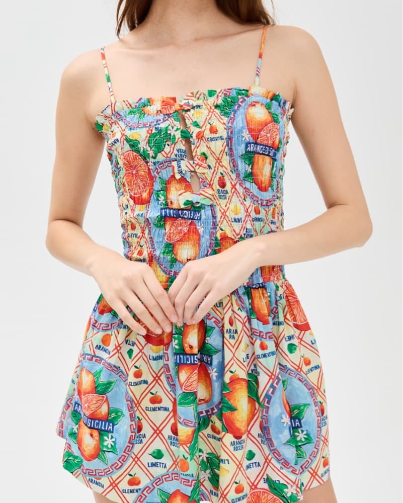 Damson Madder Mini Dress - Image 4