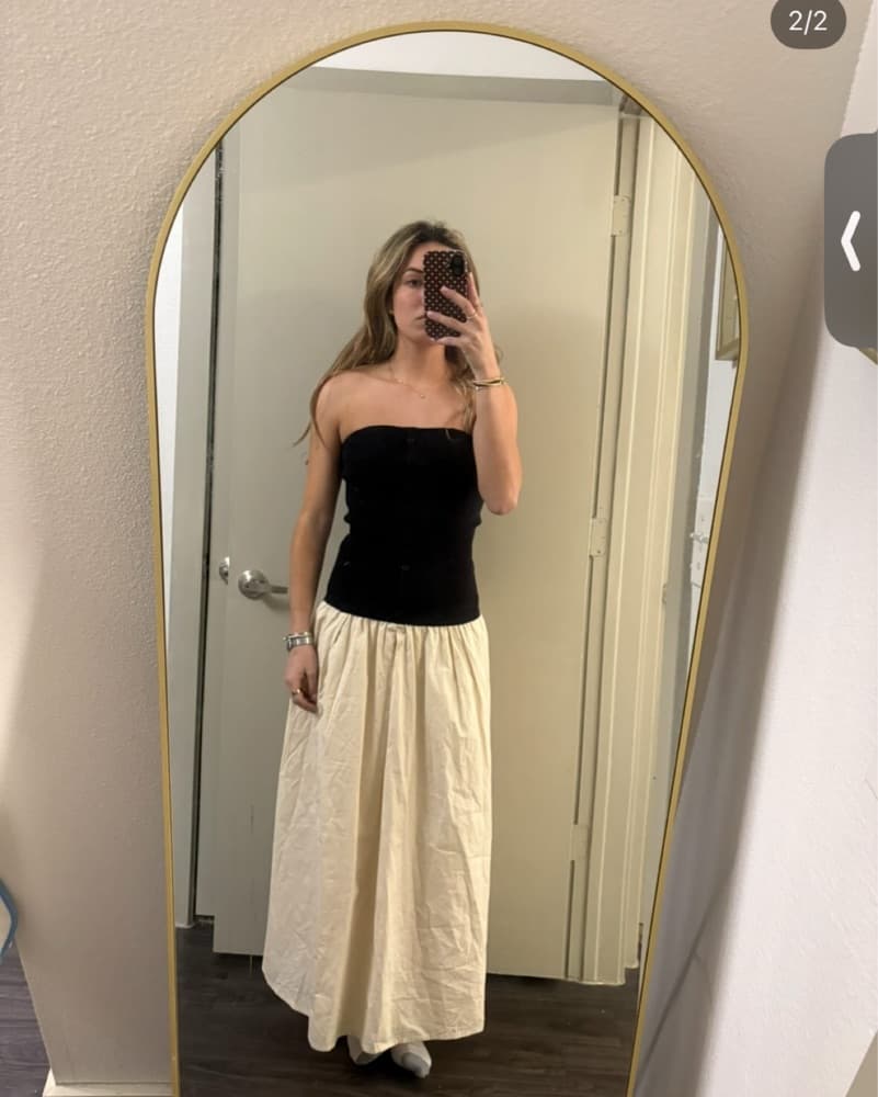 Chic Color Block Maxi - Image 2
