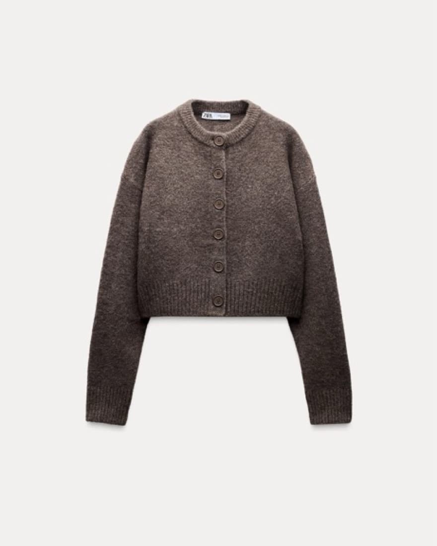 Brown Cardigan - Image 1