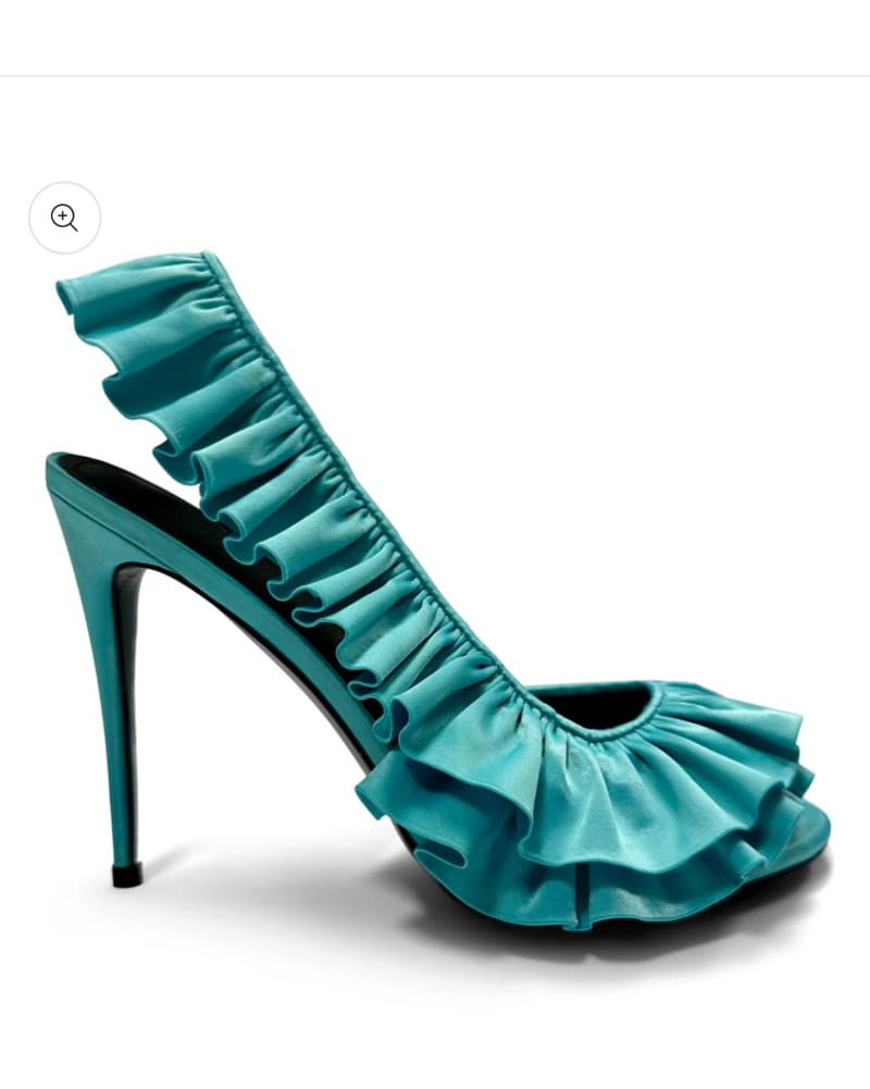 Satin Ruffle Heels!  - Image 1