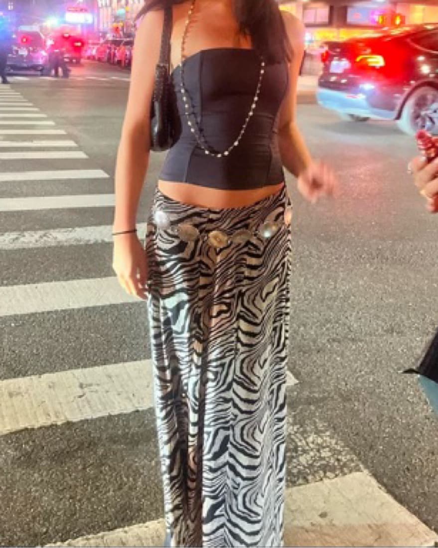 Zebra maxi skirt - Image 2