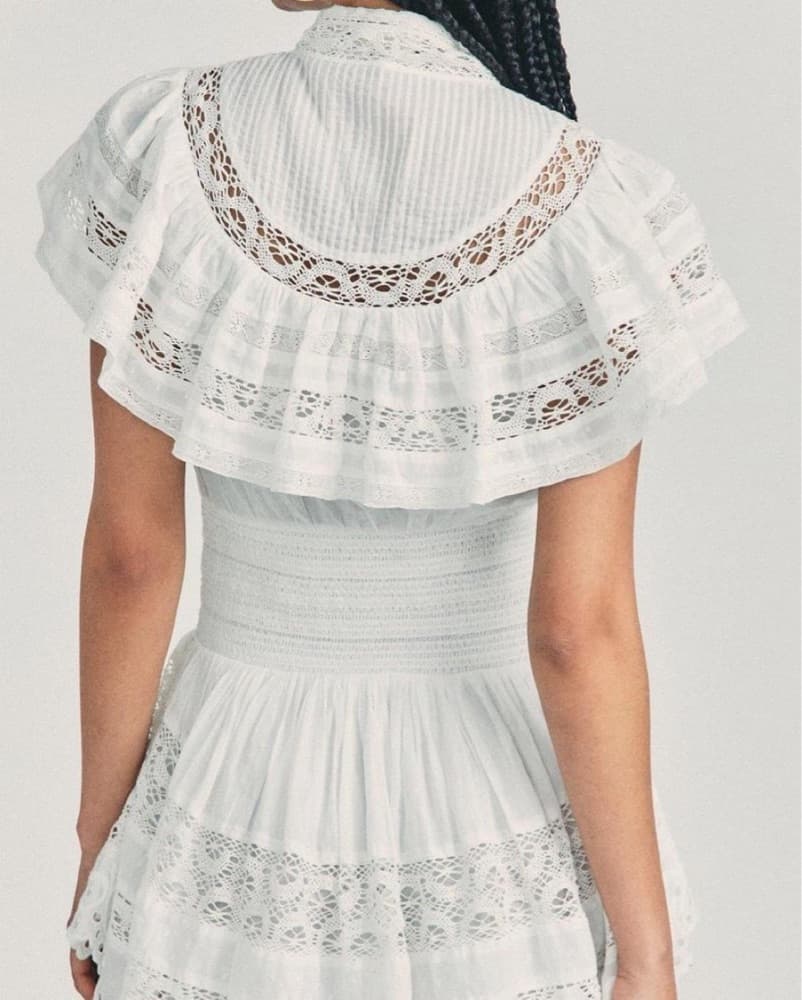 LoveShackFancy Clay Dress - Image 2