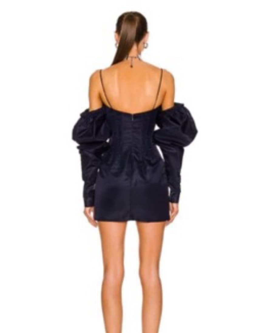 LaQuan Smith NWT Puff Sleeve XS Dress - Image 2