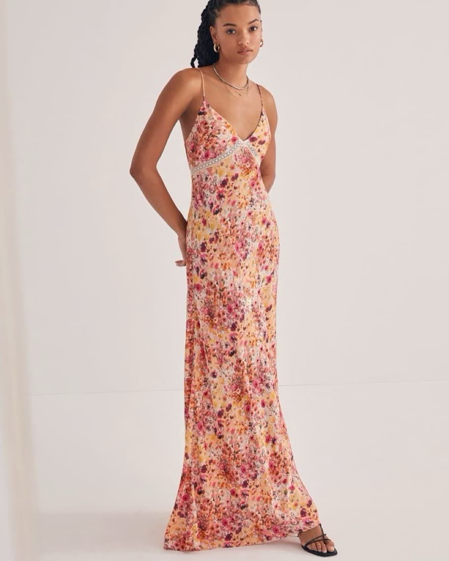Favorite Daughter Blackberry Maxi Dress  - Image 1