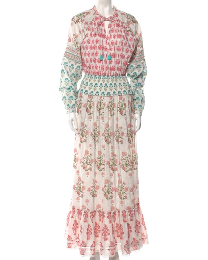 Hemant & Nandita Printed Maxi Dress - Image 4