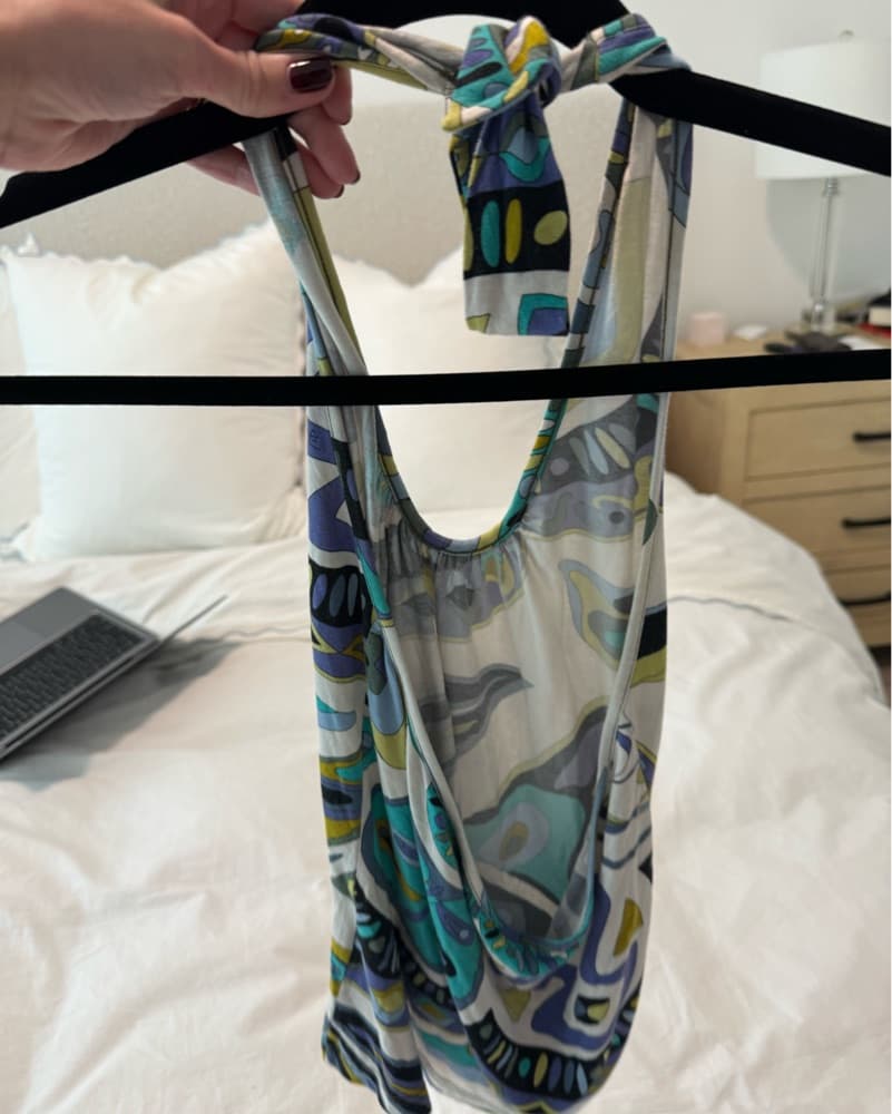 Pucci Abstract Halter Shirt  - Image 3