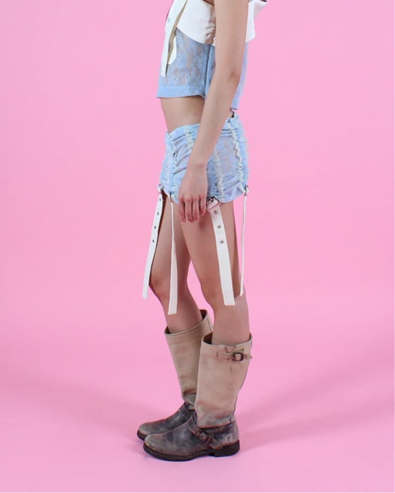 JC The Label Blue Skirt  - Image 3