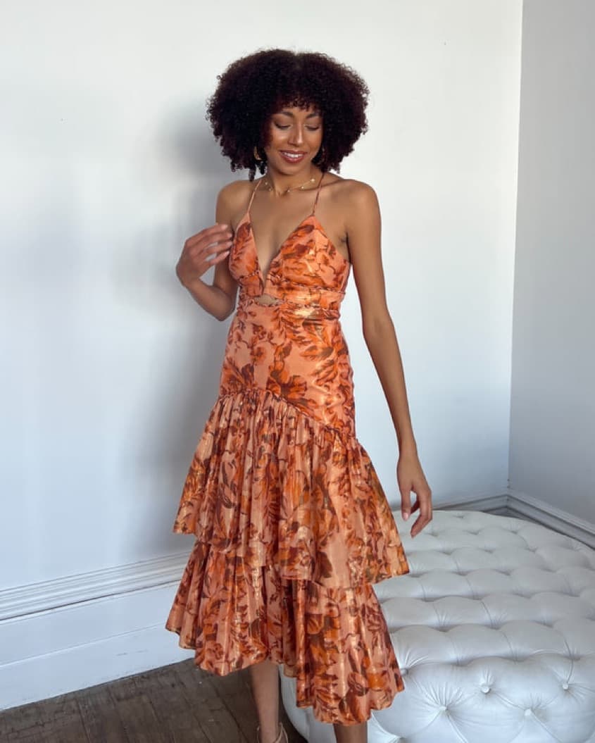Acler Shimmer Dress - Image 3