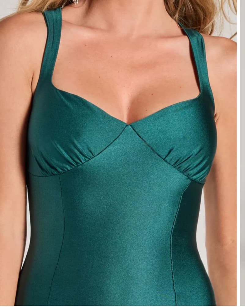 Sleek Style Slit Bodycon Midi Dress - Image 2