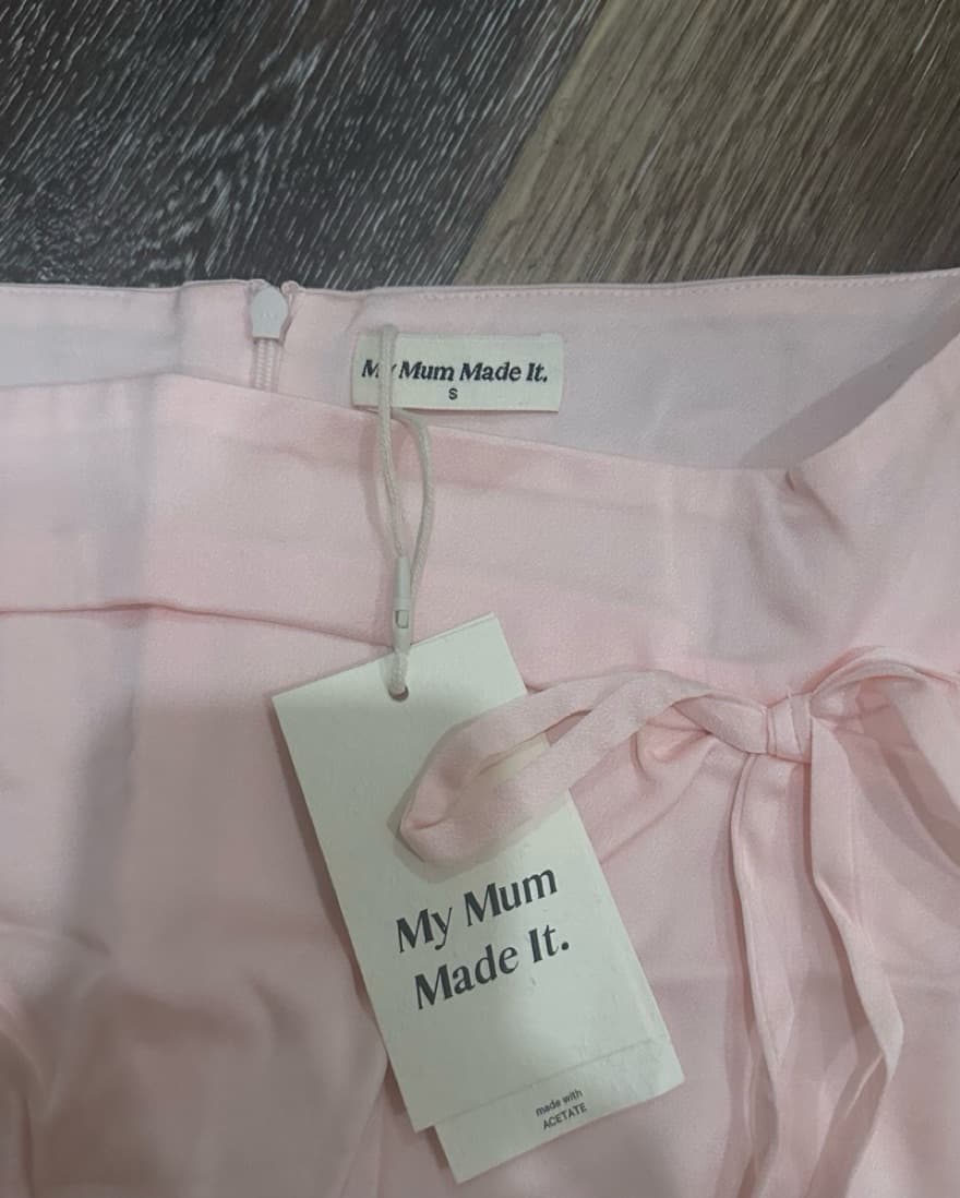 My Mum Made It CHIFFON MINI SKIRT - Image 6