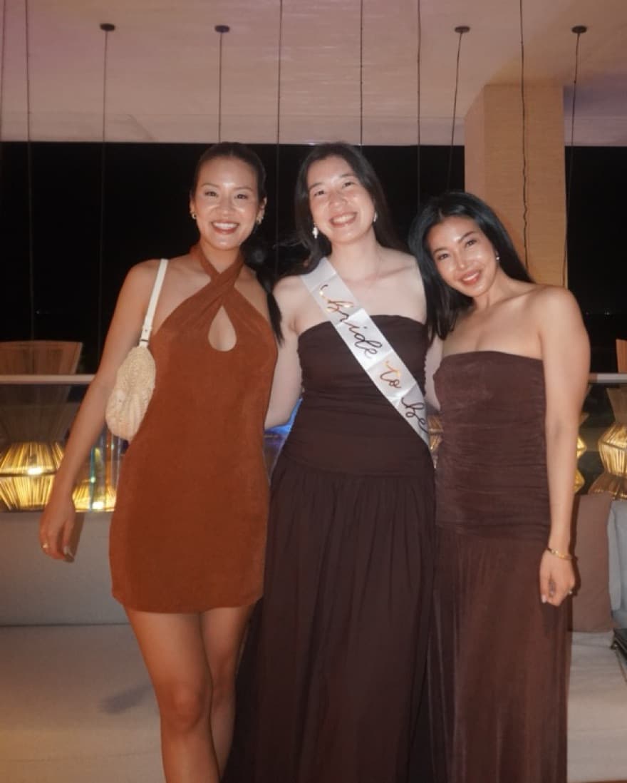 With Jean Lena Dress Brown - Image 3