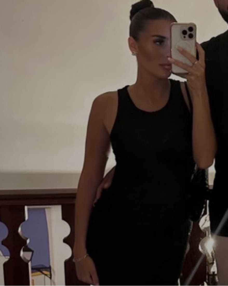 Natalia Maxi Dress in Black - Image 4