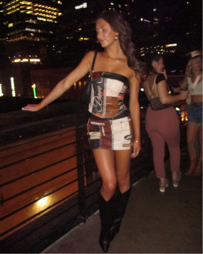 Jaded London Faux Leather Set  - Image 1