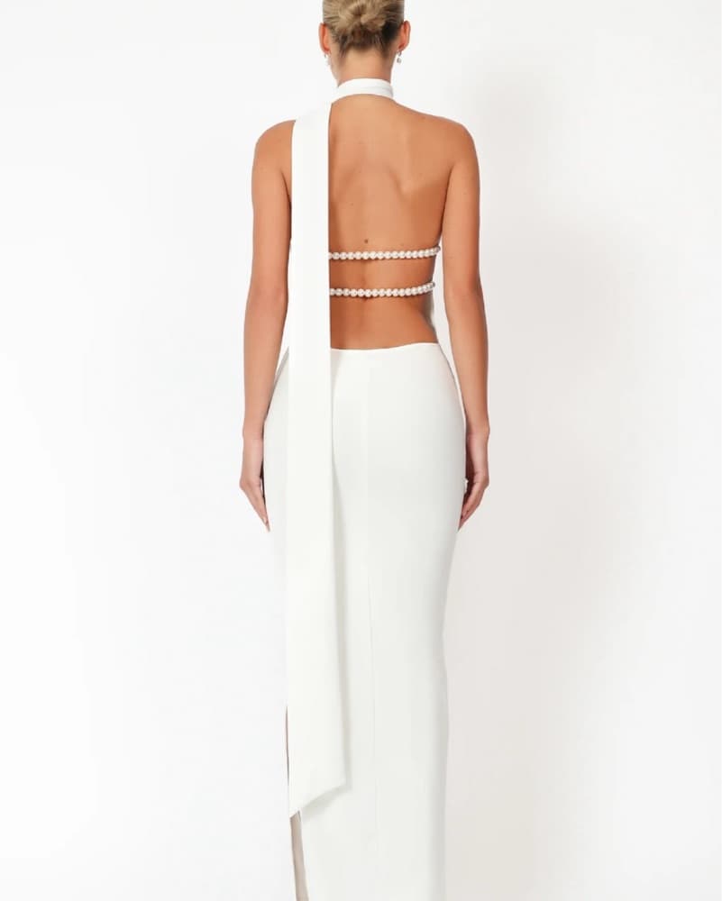 KARA DRESS - IVORY - Image 3