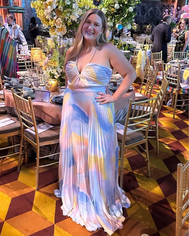 ML Monique Lhuillier Satin Satin Charmeu - Image 3