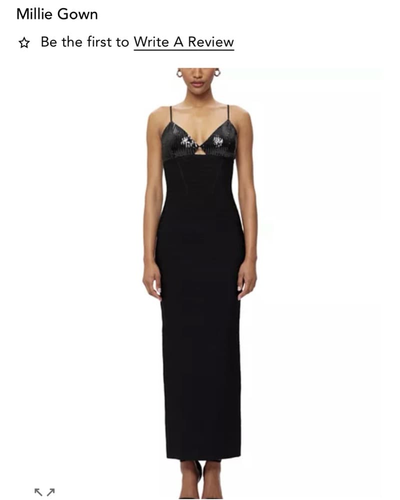 Glamorous Sequin Midi Gown - Image 1
