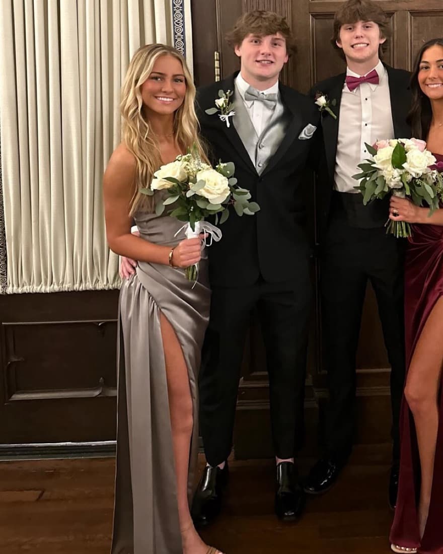 Katie May Grey Dress - Image 2