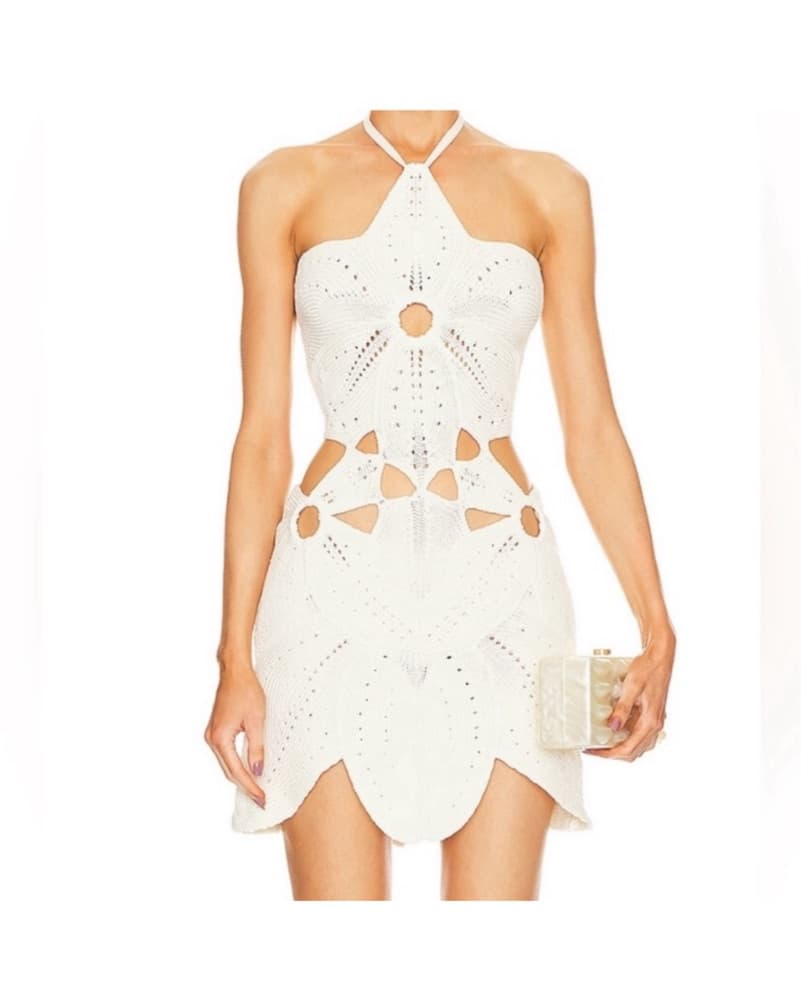 Cult gaia floreana Knit Crochet Dress XS - Image 6