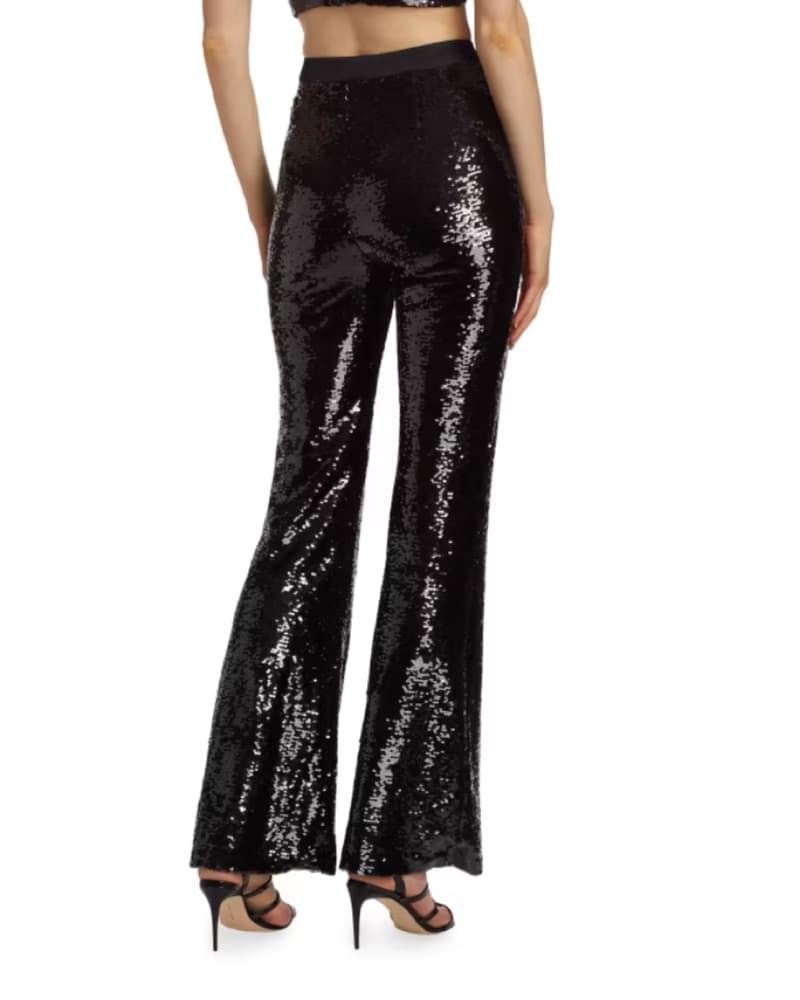 Cinq a Sept Amy Sequin Flared Pant - Image 2