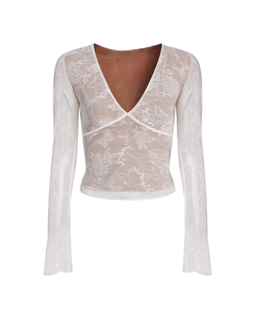 WHITE LACE MATCHING SET  - Image 4