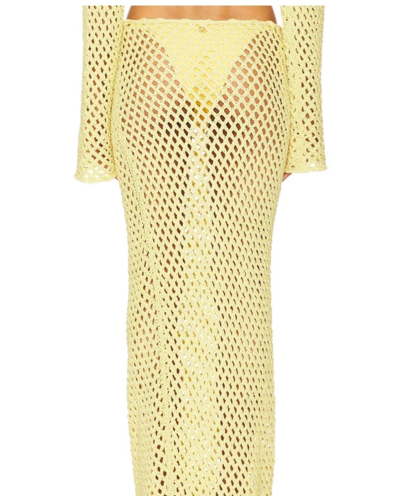 Stunning Crochet Maxi Skirt - Image 4