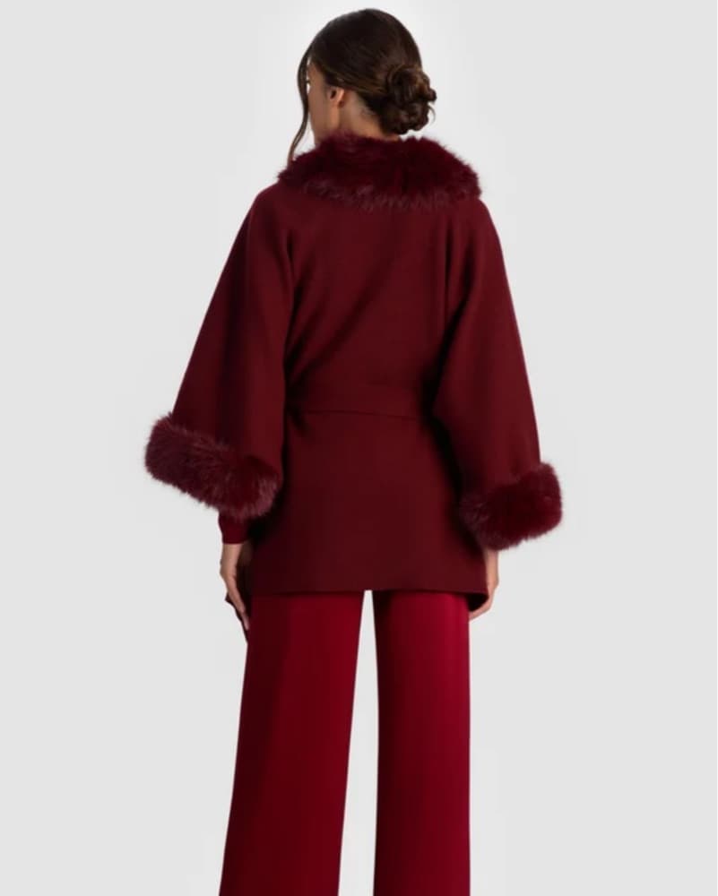 Alice + Olivia Faux Fur Jacket  - Image 4