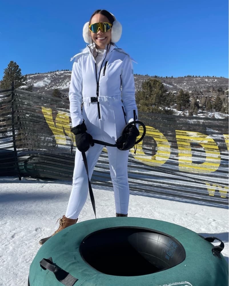 Asos White Ski Jumpsuit - Image 6