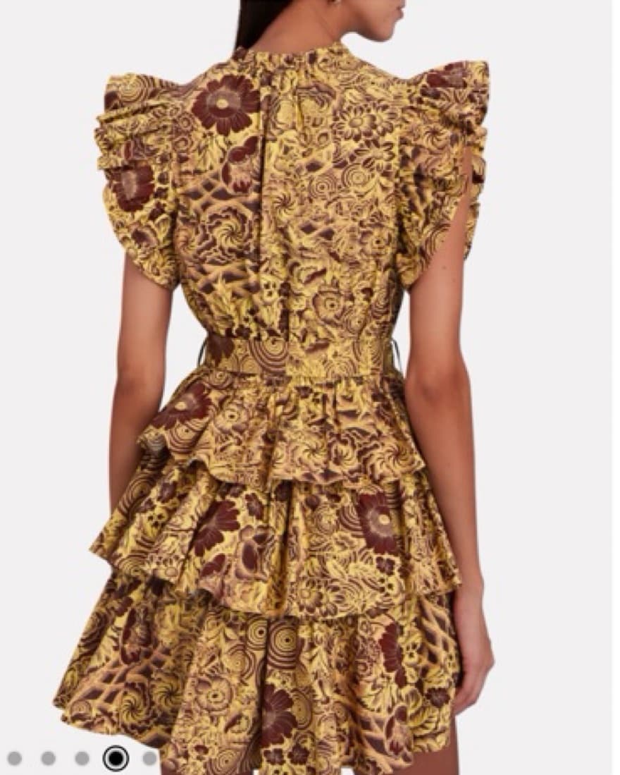 Ulla Johnson Floral Mini Dress - Image 2