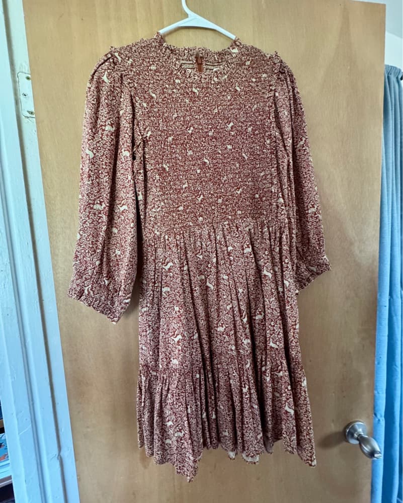 Doen Floral & Fauna Mini Dress - Image 2