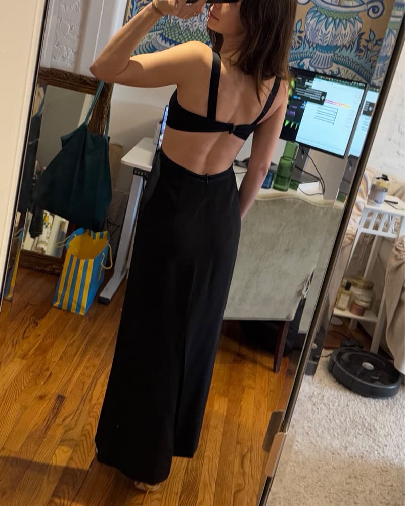 Escada Silk Black Dress  - Image 3