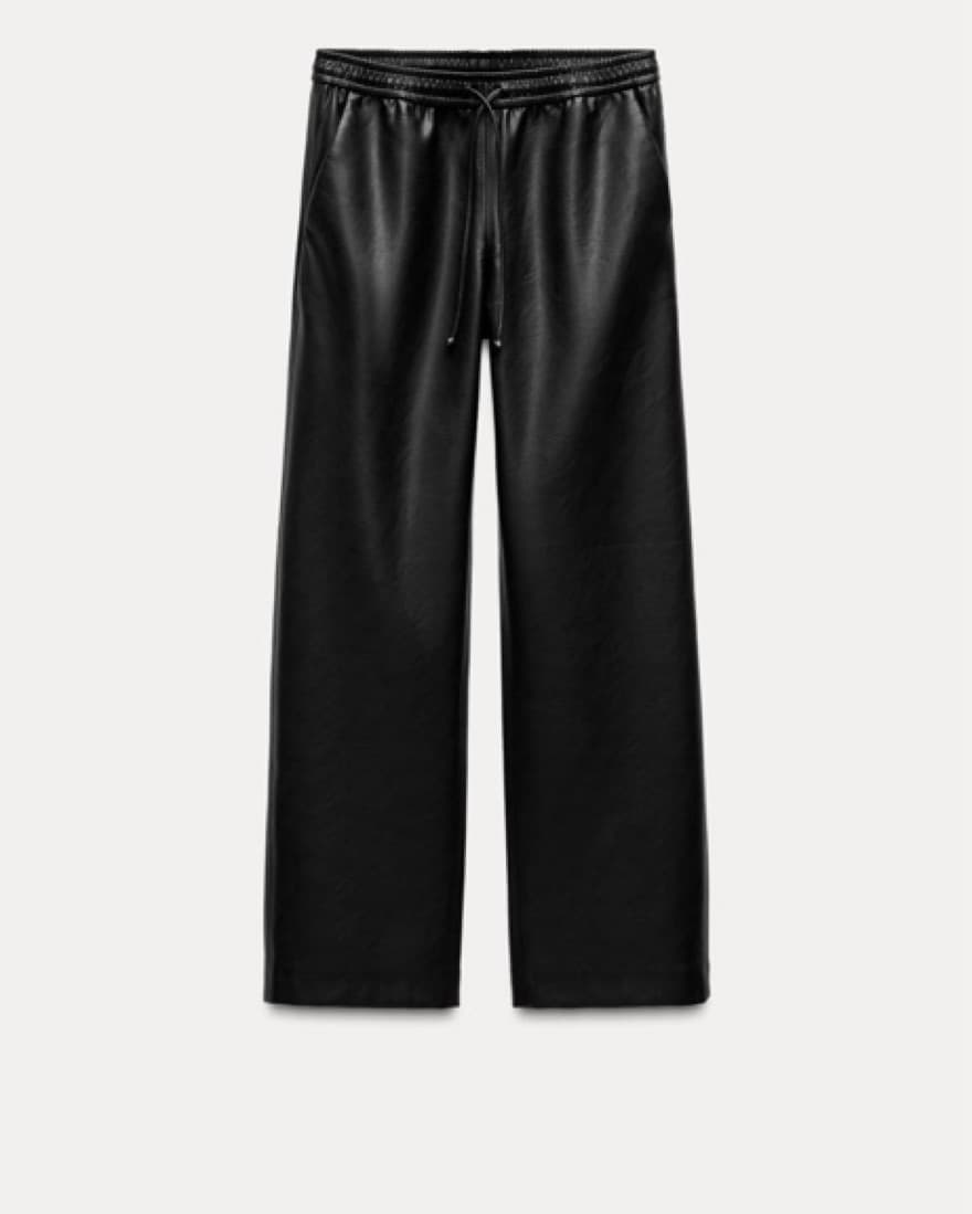 Black Leather Pant - Image 1