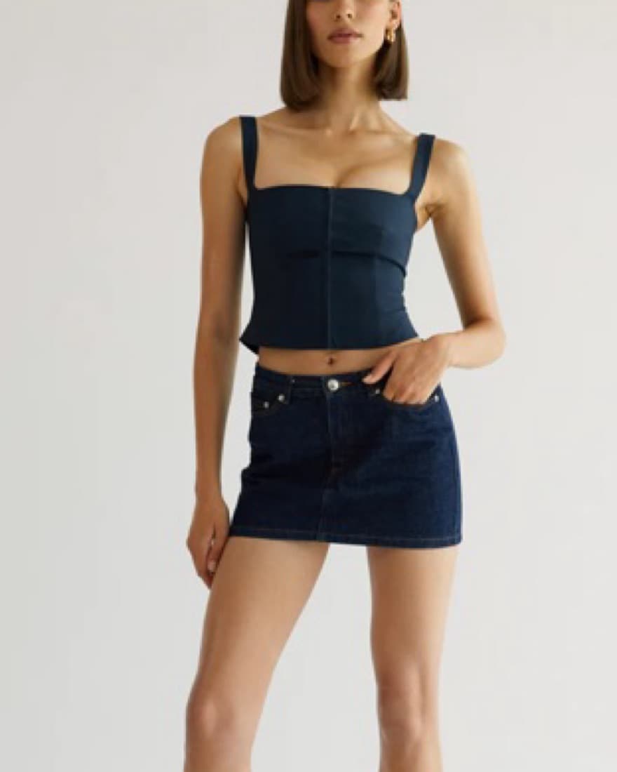 Orseund Iris Minimal Bustier Top - Image 4