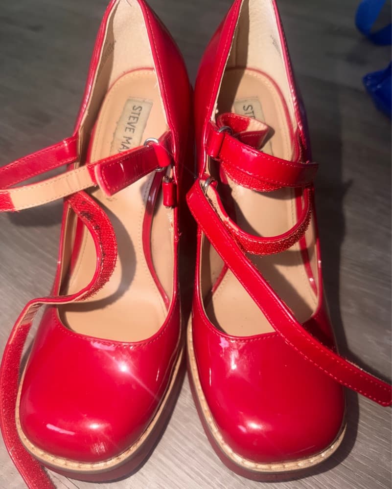 Chucky Red Steve Madden Heels  - Image 1