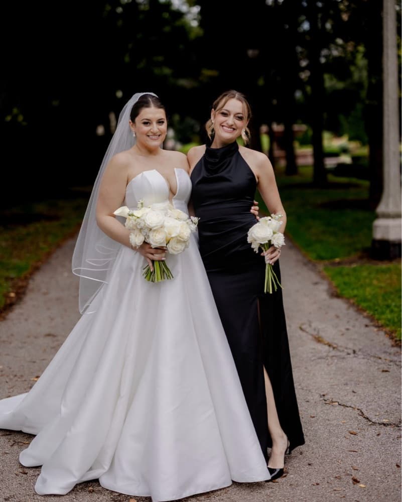 Black Halter Gown - Image 6